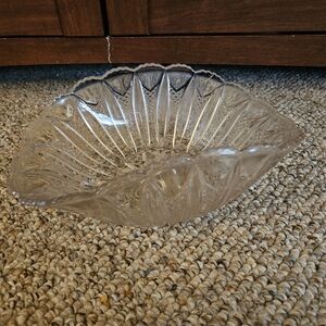 Curved Glass Bowl